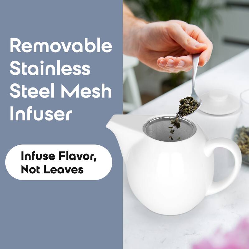 Omniware Teaz 3-4 Cup Teapot with Infuser - 24 oz