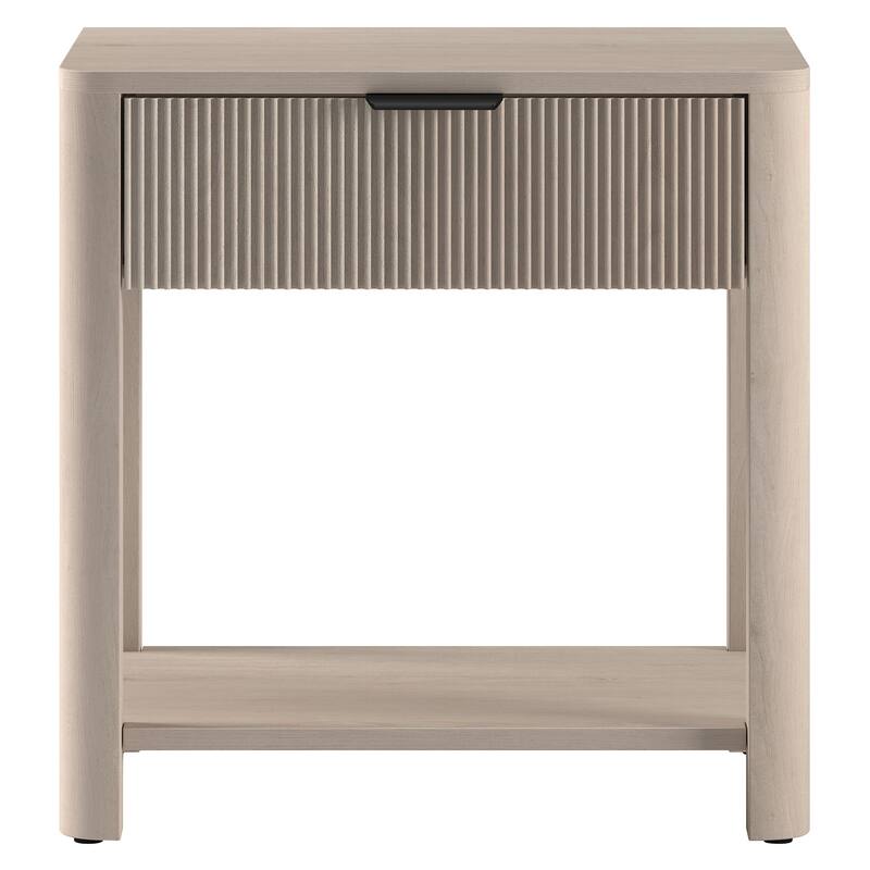 Pomona 24" Wide Rectangular Fluted Nightstand