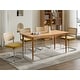 preview thumbnail 17 of 15, Classic Mid Century Modern Dining Chairs Set of 2,Upholstered Rattan Kitchen Chairs