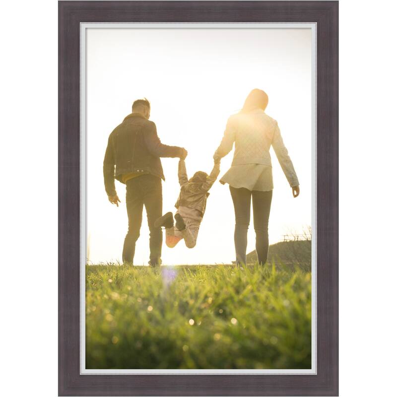 Ellie Picture Frame, Photo Frame - 24x36 - Ellie Brown Silver