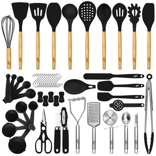 Kaluns Kitchen Utensils, Set of Nylon and Stainless Steel and Baking ...