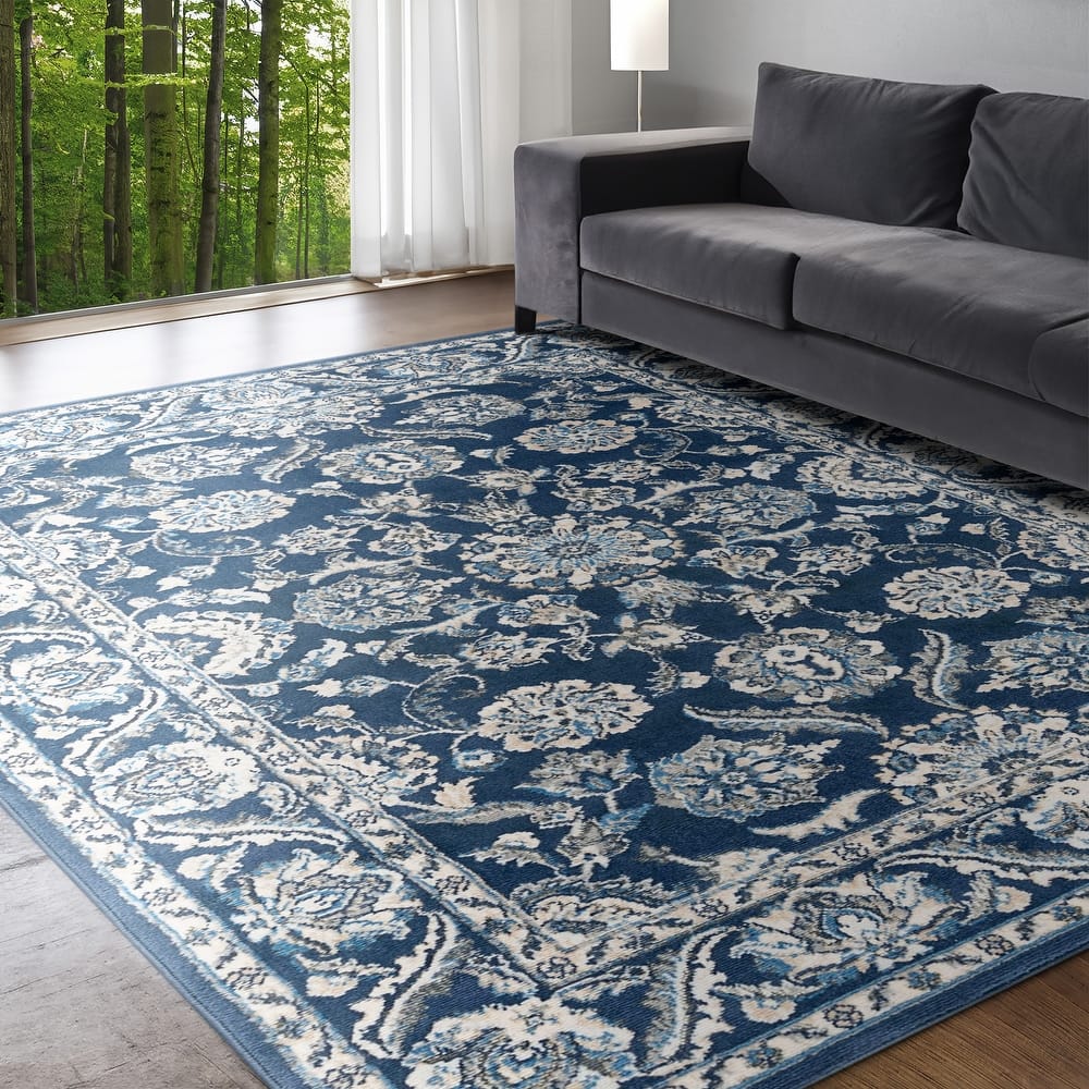 Carrington Traditional Border Indoor Area Rug