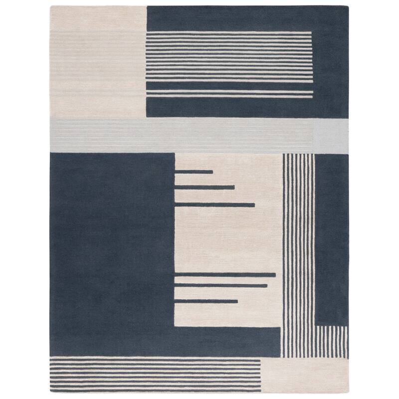 SAFAVIEH Handmade Rodeo Drive Isabela Mid-Century Modern Wool Rug