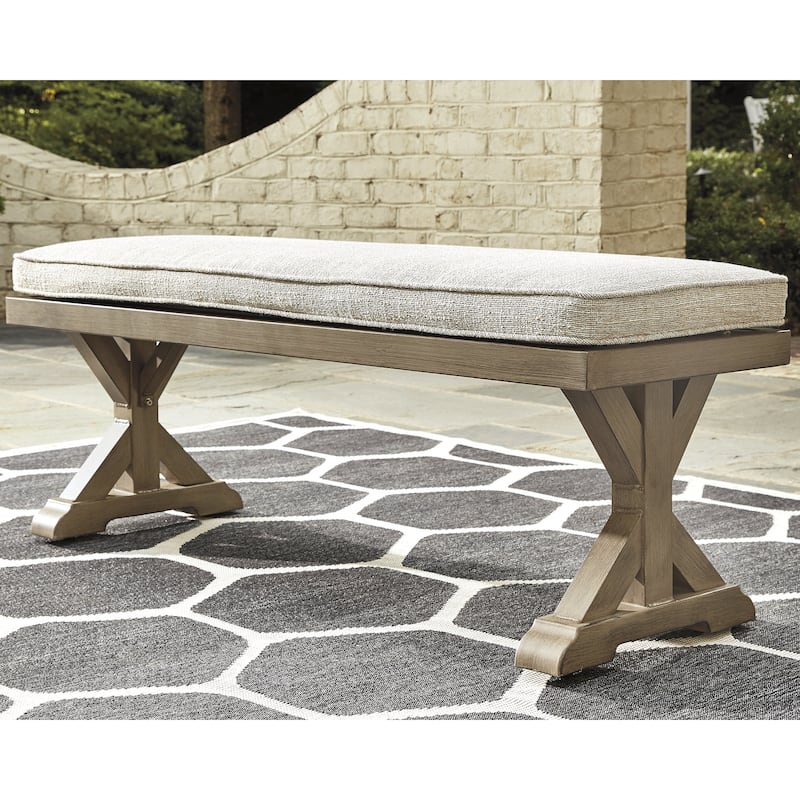 Signature Design by Ashley Beachcroft Brown/Beige 6-Piece Outdoor Seating Package