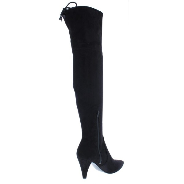 guess black suede boots