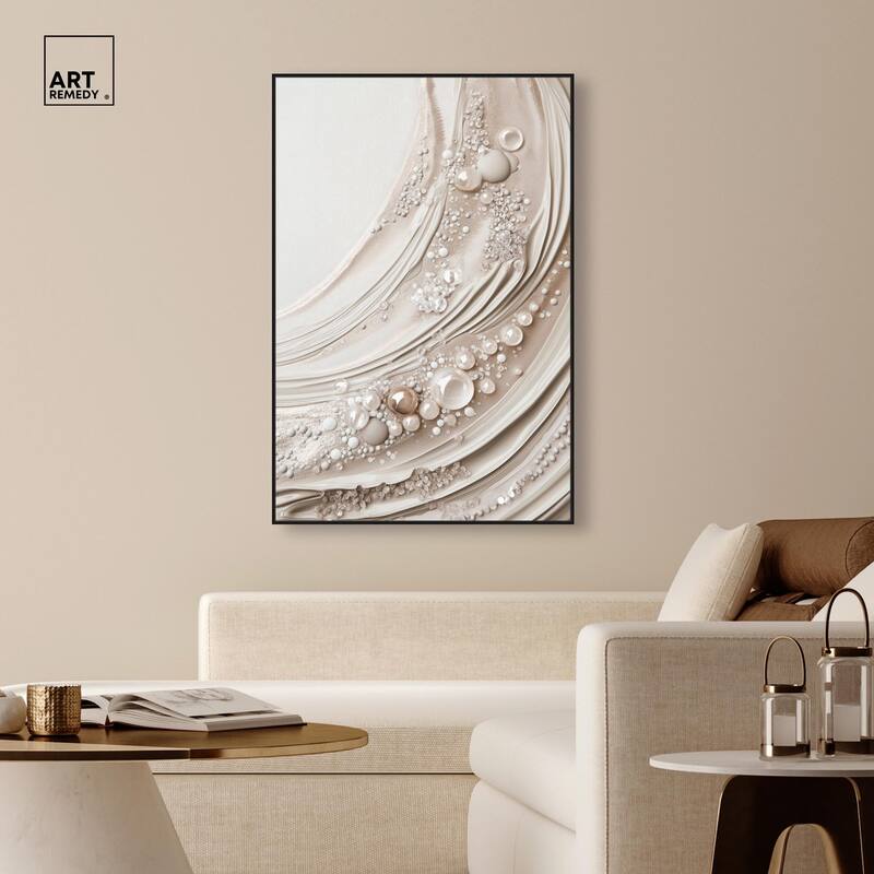 Chromatic Concretions II Canvas by Art Remedy