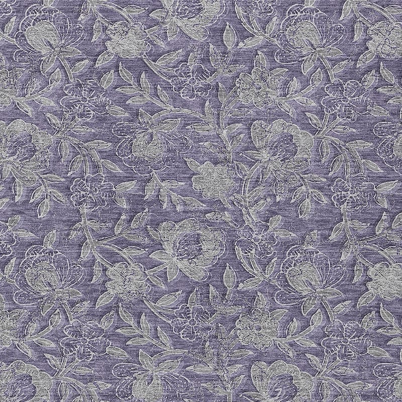 HomeRoots Floral Transitional Rectangle Outdoor Rug