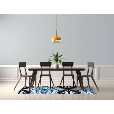 Bombay Medallion Soft Chenille Rug