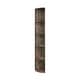 preview thumbnail 90 of 104, Q-Max 5-tier Wood Display Corner Bookcase