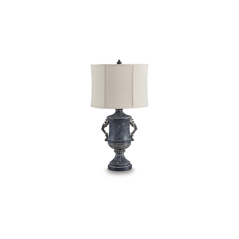 Signature Design by Ashley Morvanford Black Table Lamp - 17"W x 17"D x 32"H