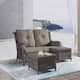 Option Brown Wicker / Grey Cusion