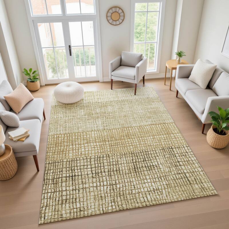 Premium Washable Super Soft Modern Ombre Mayfield Rug