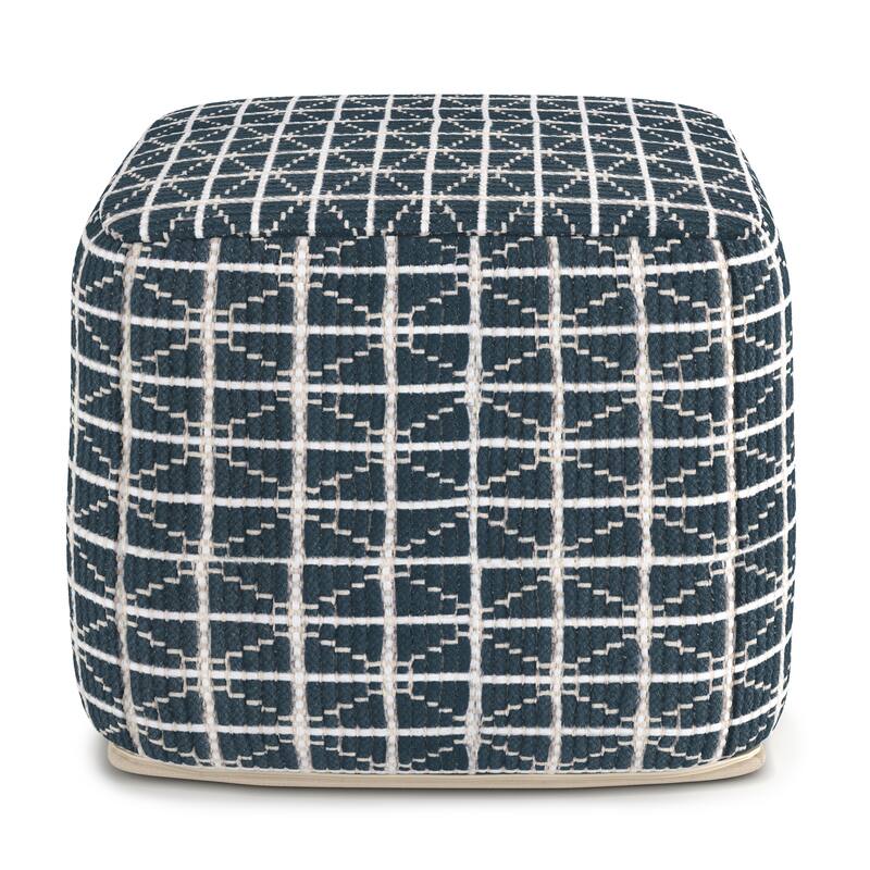 WYNDENHALL Tatum Boho Square Pouf