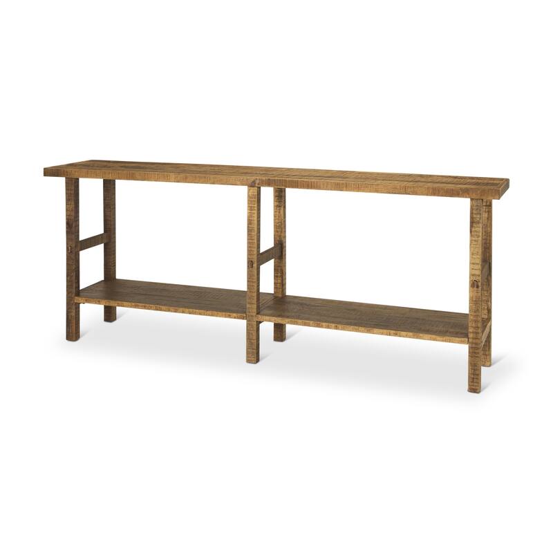 Rosie Large Blonde Wood Console Table