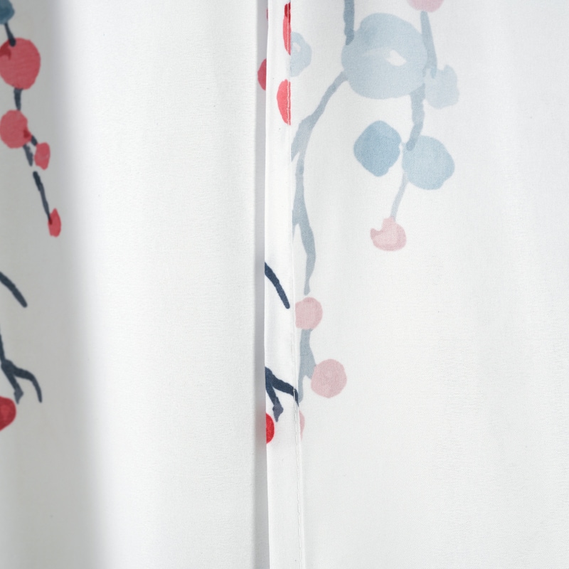Lush Decor Mirabelle Watercolor Floral Shower Curtain