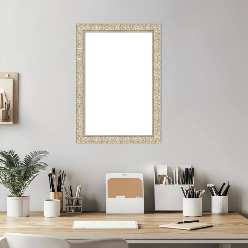 Lila Framed Dry Erase Magnetic Board