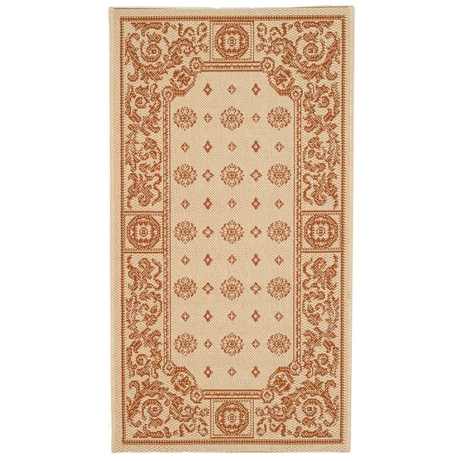SAFAVIEH Courtyard Beverley Indoor/ Outdoor Patio Backyard Rug