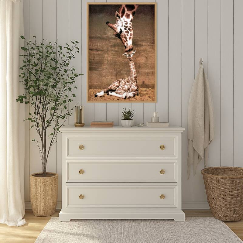 A Mothers Love Framed Canvas Wall Art Print