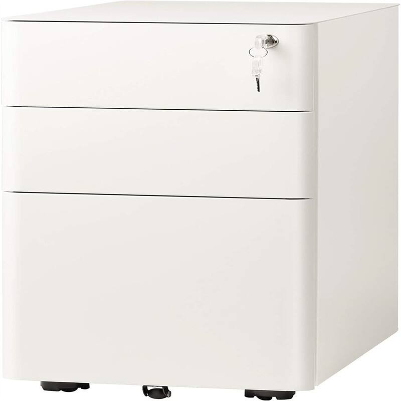 3-Drawer Slim Vertical File Cabinet