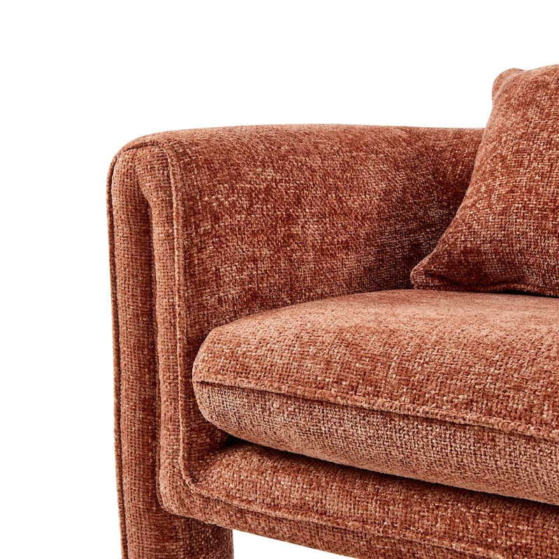 NPD Furniture Heidi Chenille Accent Arm Chair