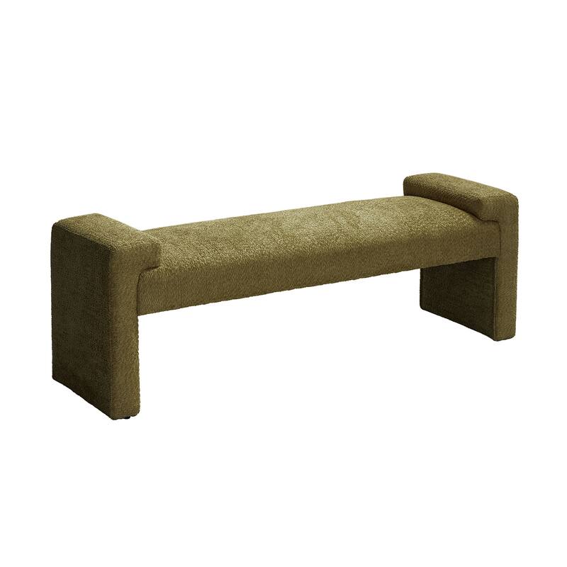 HULALA HOME Roland Modern 58.5''W Upholstered Bedroom Bench