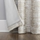 preview thumbnail 5 of 7, Sun Zero Parrish Distressed Grid Thermal Extreme Total Blackout Grommet 1-Piece Curtain Panel, Single Panel