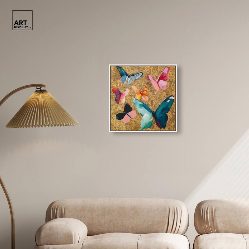 Spectrum of Wings Canvas by Art Remedy
