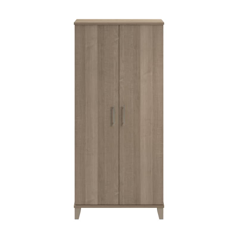 Somerset Tall Storage Cabinet with Doors and Shelves by Bush Furniture