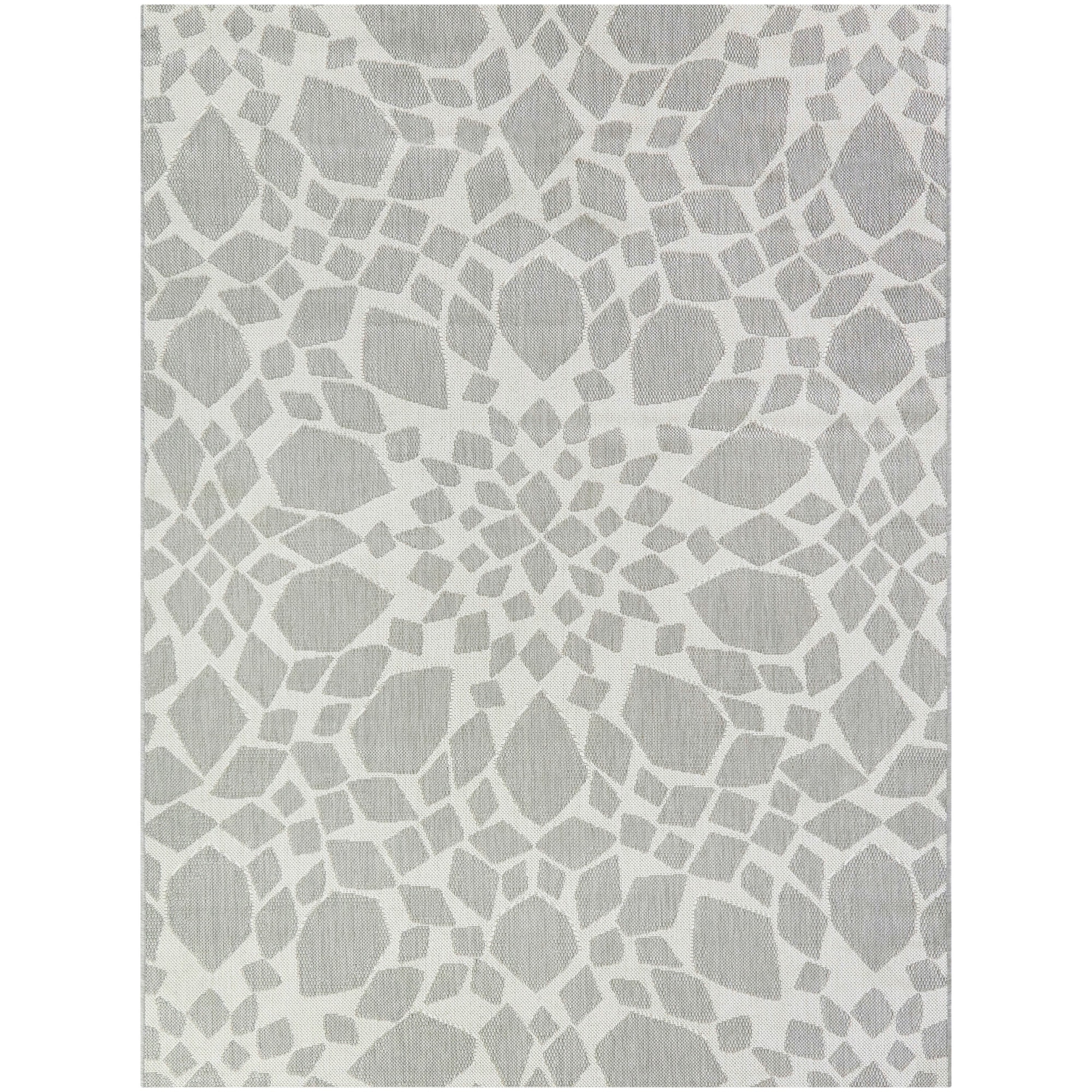 Chiarello Modern Geometric Medallion Indoor/Outdoor Area Rug