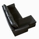 preview thumbnail 6 of 17, Furniture of America Golt Contemporary Upholstered L-shaped Sectional