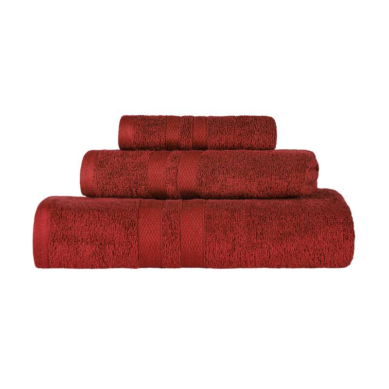 Cotton Quick-Drying 3 Piece Highly Absorbent Towel Set by Superior