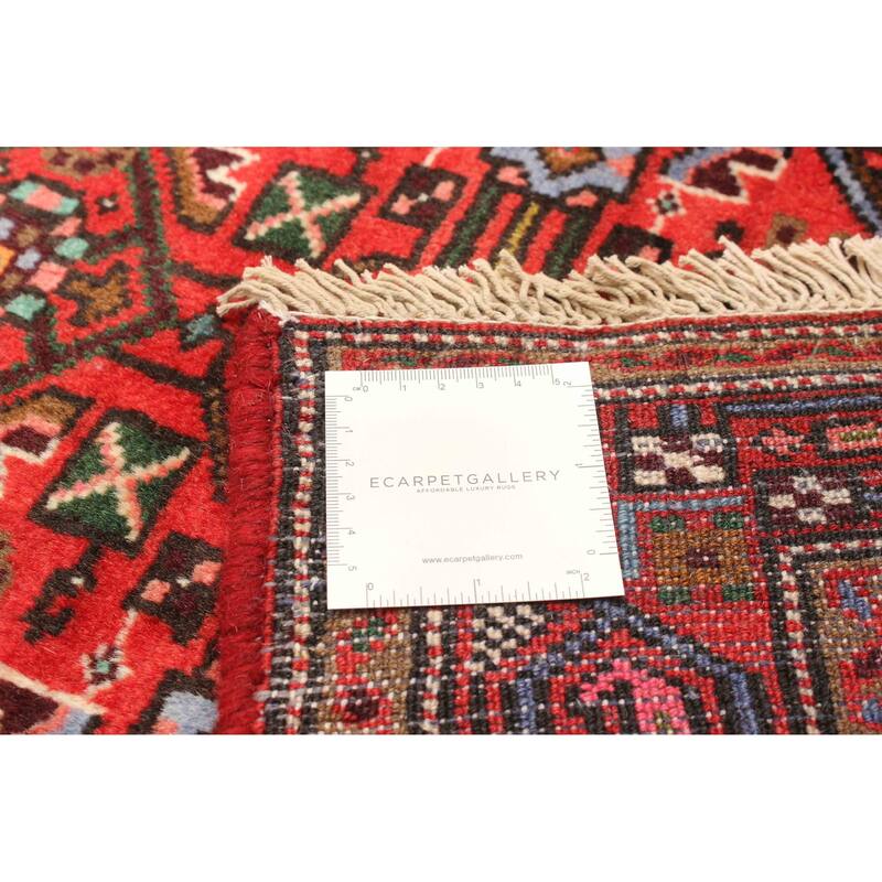 ECARPETGALLERY Hand-knotted Konya Anatolian Red Wool Rug - 2' 9" x 9' 5"