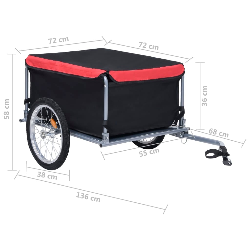 Vidaxl bike cargo trailer sale