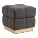 preview thumbnail 17 of 17, Furniture of America Soren Modern 18-inch Boucle Storage Ottoman with Biscuit Tufting