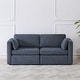 preview thumbnail 120 of 179, Mia Oversized Modular Sectional Fabric Sofa