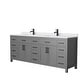 preview thumbnail 17 of 48, Beckett 84 Inch Double Vanity, Cultured Marble Top