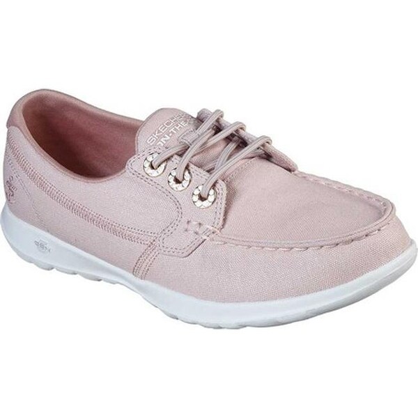 skechers go walk lite boat shoes black