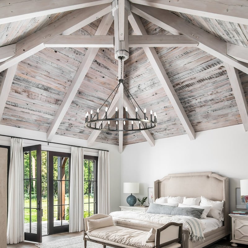 High Ceiling Wagon Wheels Chandelier Farmhouse 24-Lights