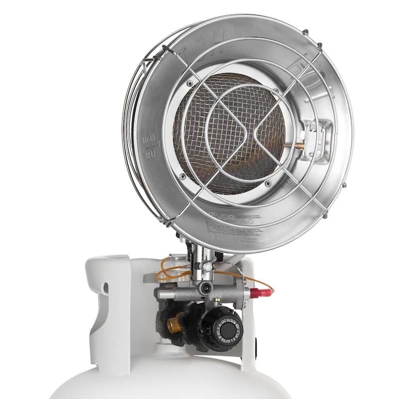 15000 BTU Propane Gas Heater with Stepless Temperature Control - 8.66 x 12.80 x 5.71 inches