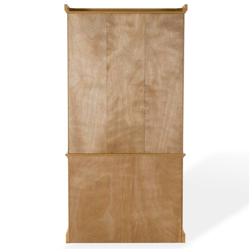 SAFAVIEH Couture Haylina 4-Shelf Wood Bookcase - 40"W x 21"D x 79"H