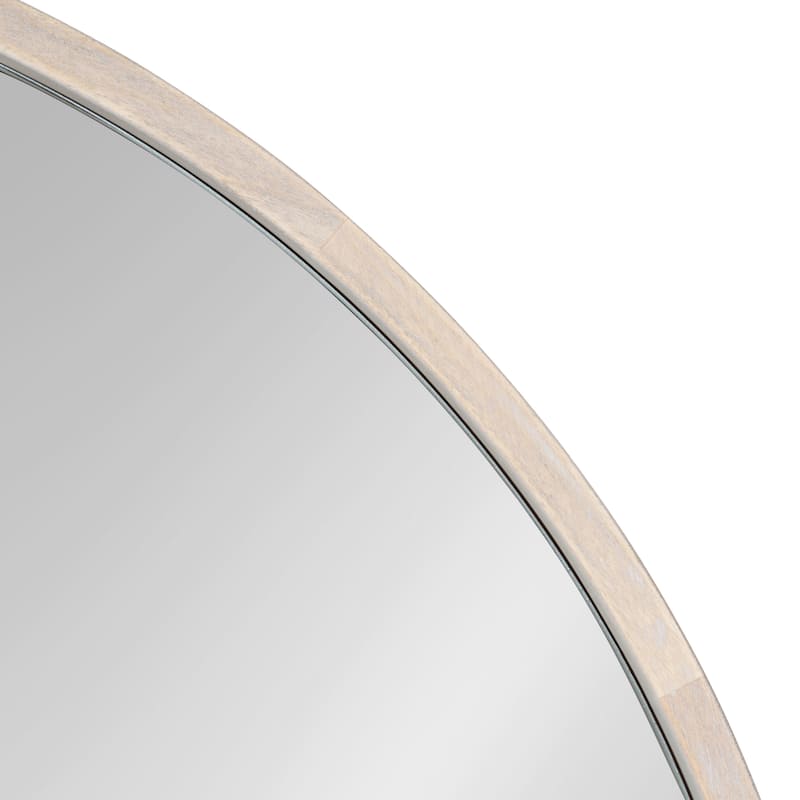 Kate and Laurel Valenti Round Framed Mirror