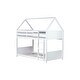 preview thumbnail 39 of 40, House-Style Twin Bunk Bed with Roof & Ladder