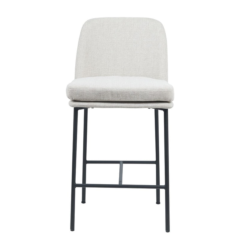 Luna 26'' Upholstered Side Counter Stool ( Set of 2)