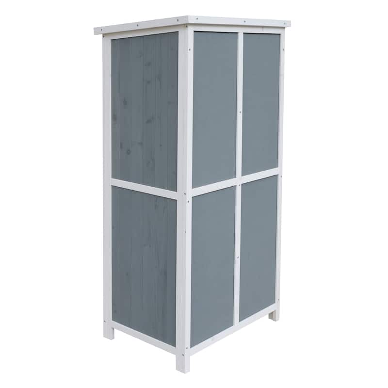 Christopher Knight Home - Peterson Outdoor Wood Tone Storage Shed