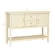 preview thumbnail 40 of 45, Costway Sideboard Buffet Table Wooden Console Table w/ Drawers &