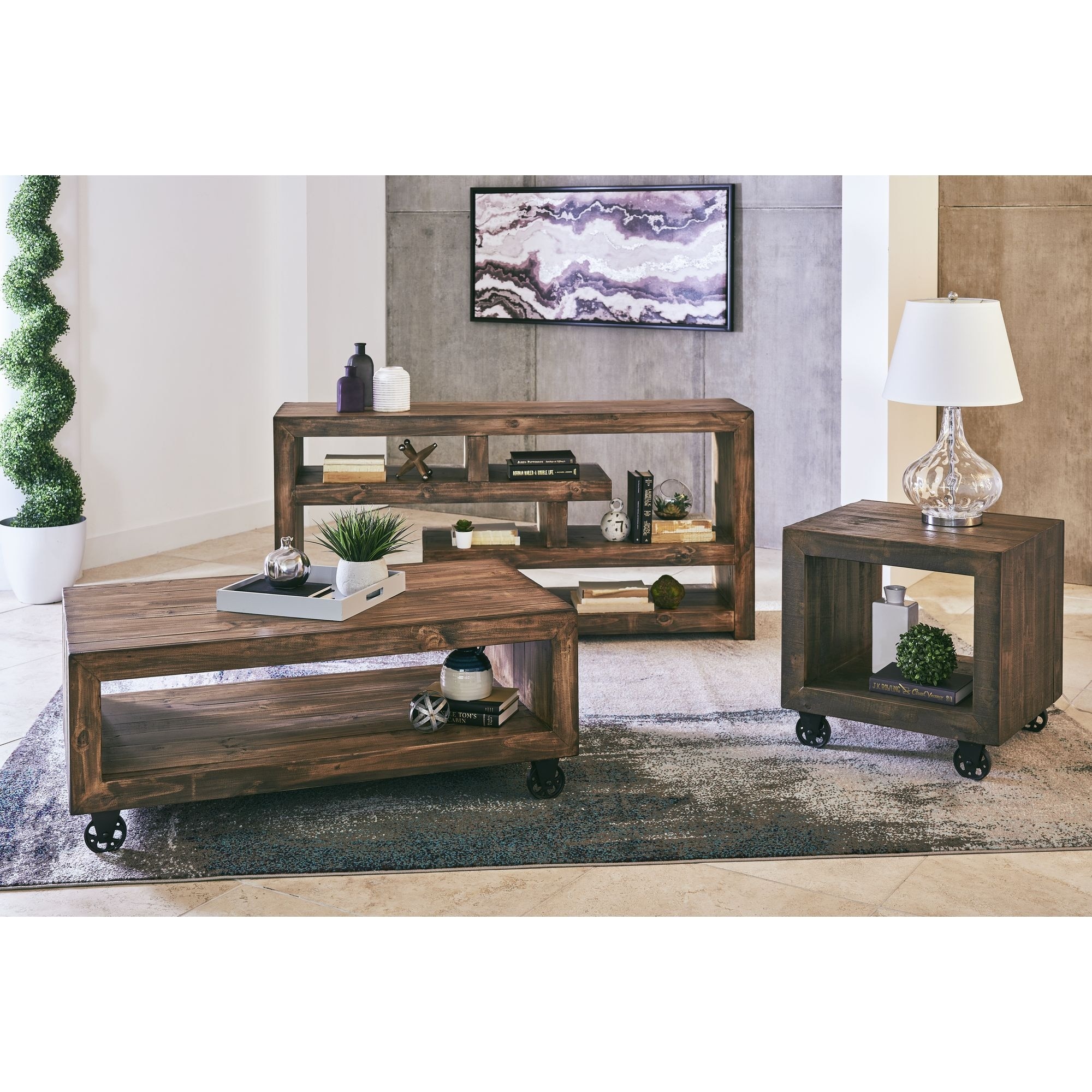Picket House Furnishings Jordan End Table In Latte Overstock 32207202