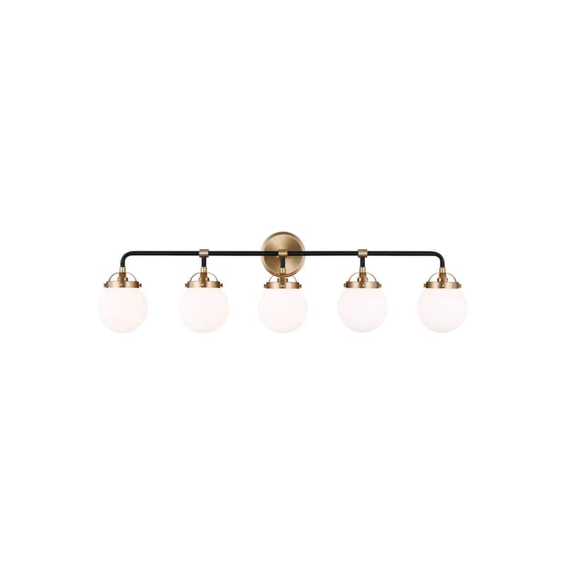 Bellevue Orne 5 Light 38" Wide Bathroom Vanity Light