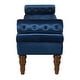 preview thumbnail 11 of 23, Velvet Long Bed Bench for Bedroom,Upholstered Window Bench with Tufted Button,Entryway Bench,Bolster Bench for Living Room