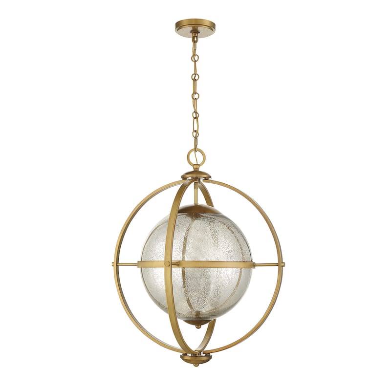 Savoy House 7-1872-3 Pearl 3 Light 21" Wide Globe Chandelier