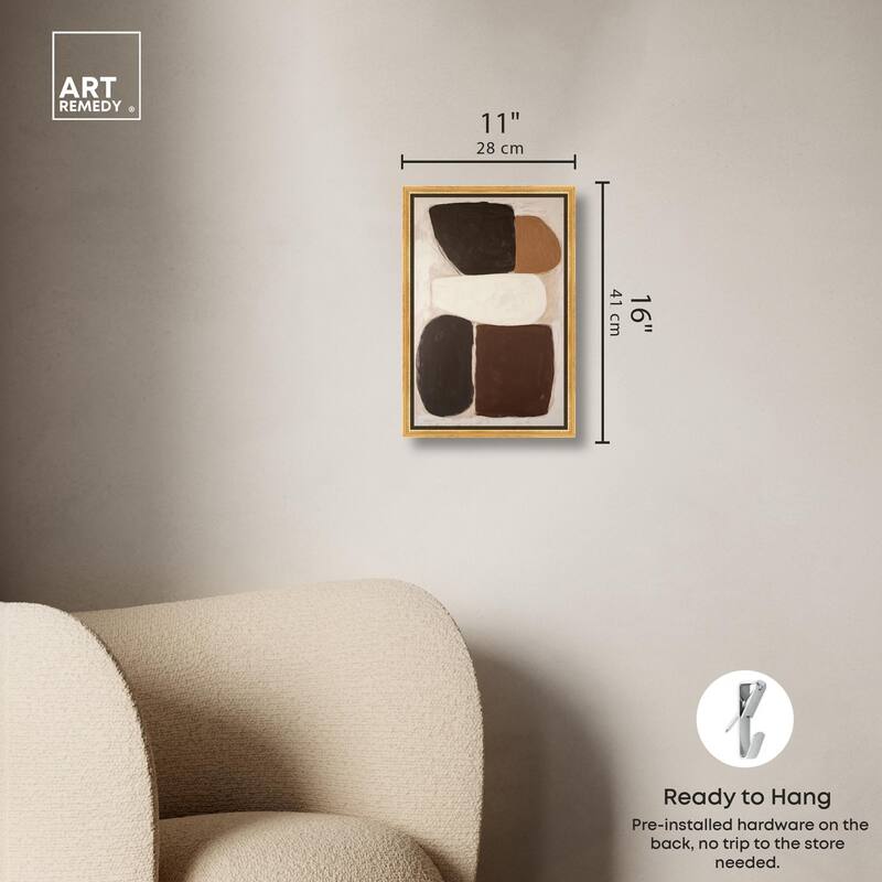 Asymmetrical Balance I Canvas by Art Remedy